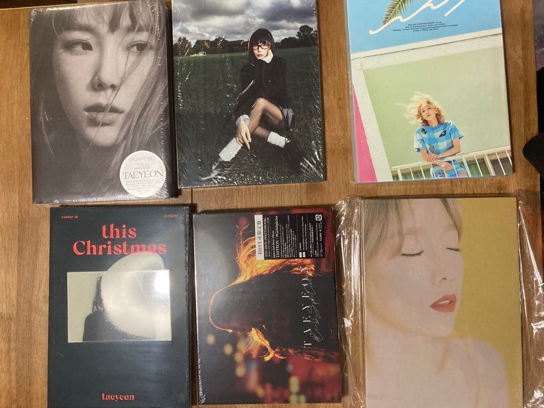 TAEYEON CD6枚セット （新品未開封） 少女時代　【最終値下げ】