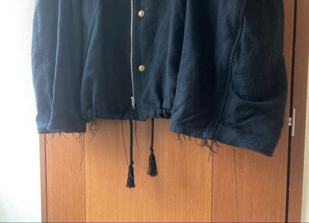 バーベルオブジェクト 25SS シルク コットン ノーカラージャケット 2