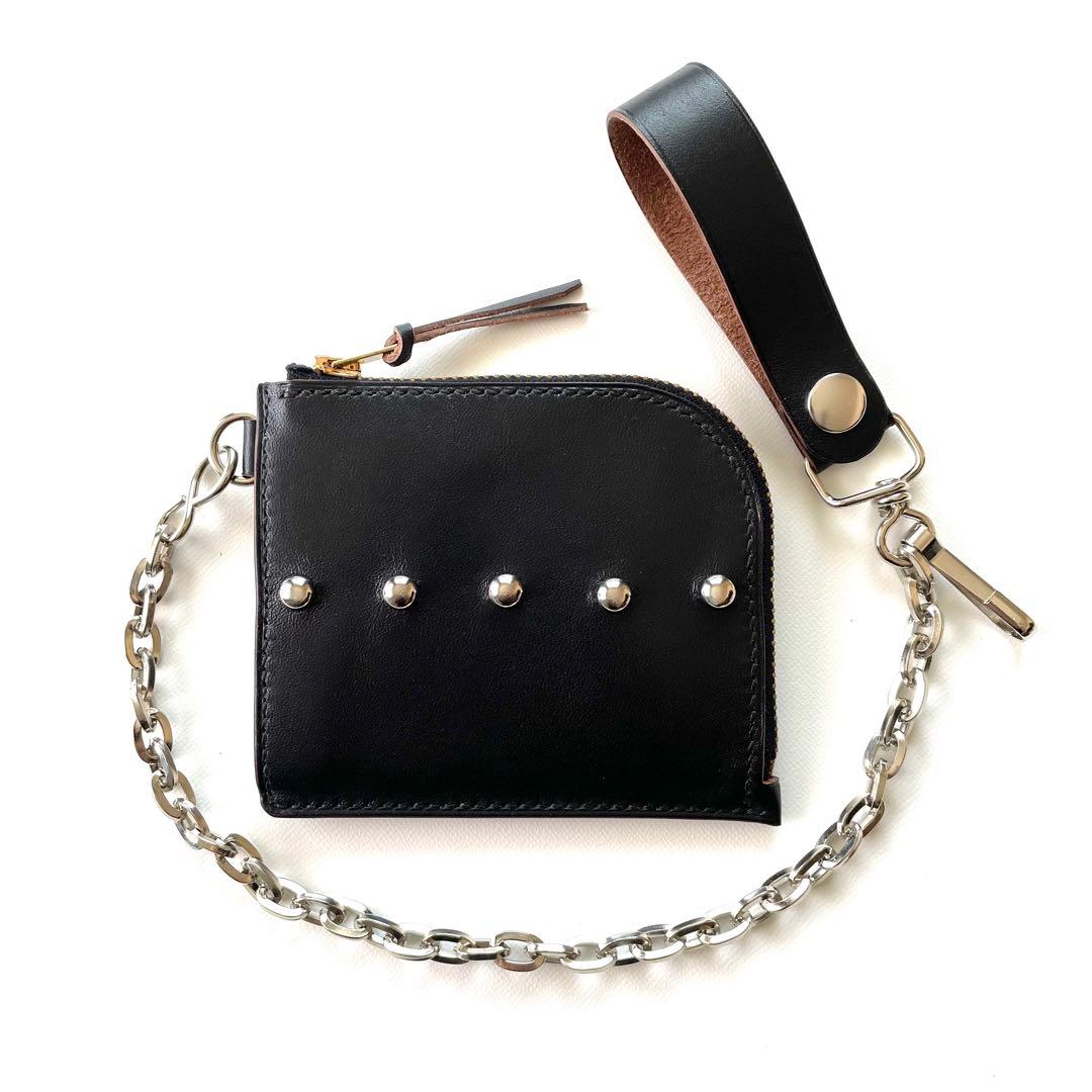 ご注文品　L字ファスナーウォレット　デッドストックジッパー　ホースハイドレザー