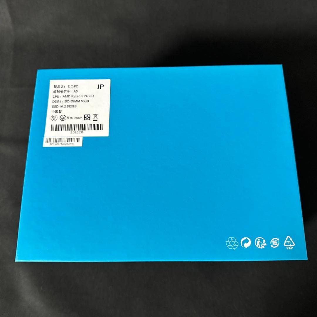 GEEKOM A5 ミニPC 本体