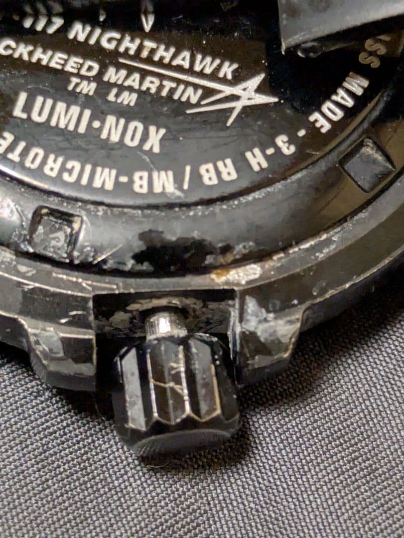 ジャンク　Luminox F-117 Nighthawk