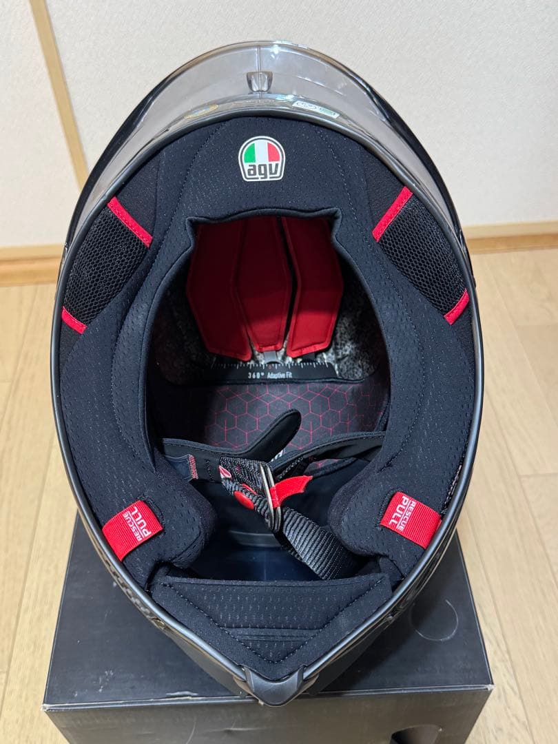 K*G様 AGV PISTA GP RR IRIDIUM アジアンフィットXLサ