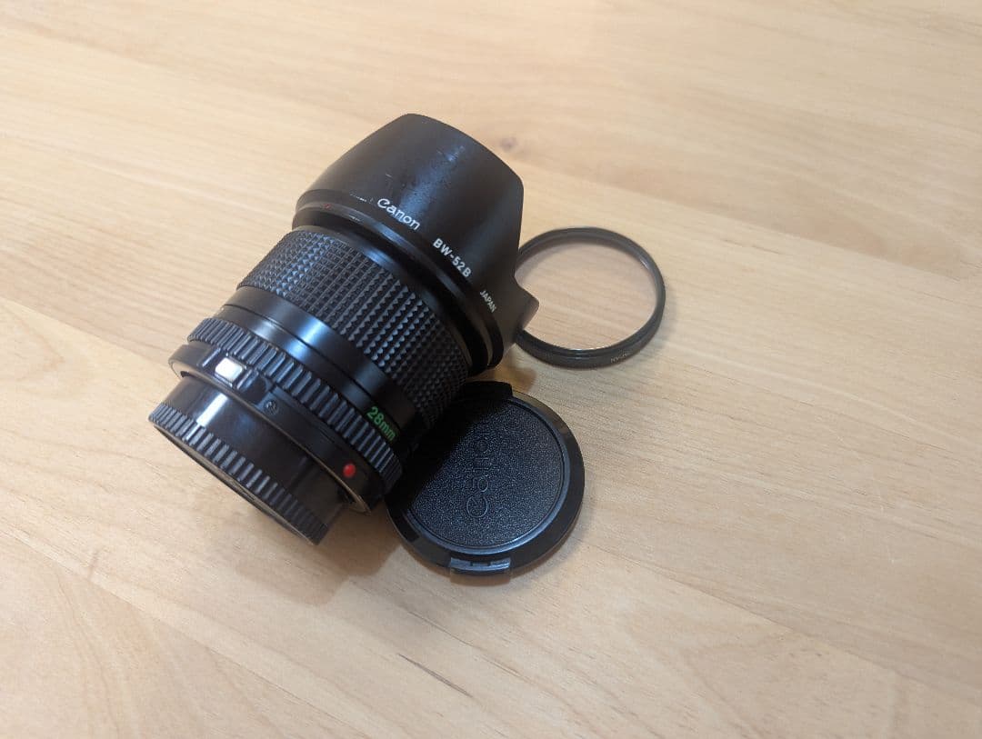 Canon FD 28mm f/2 単焦点レンズ