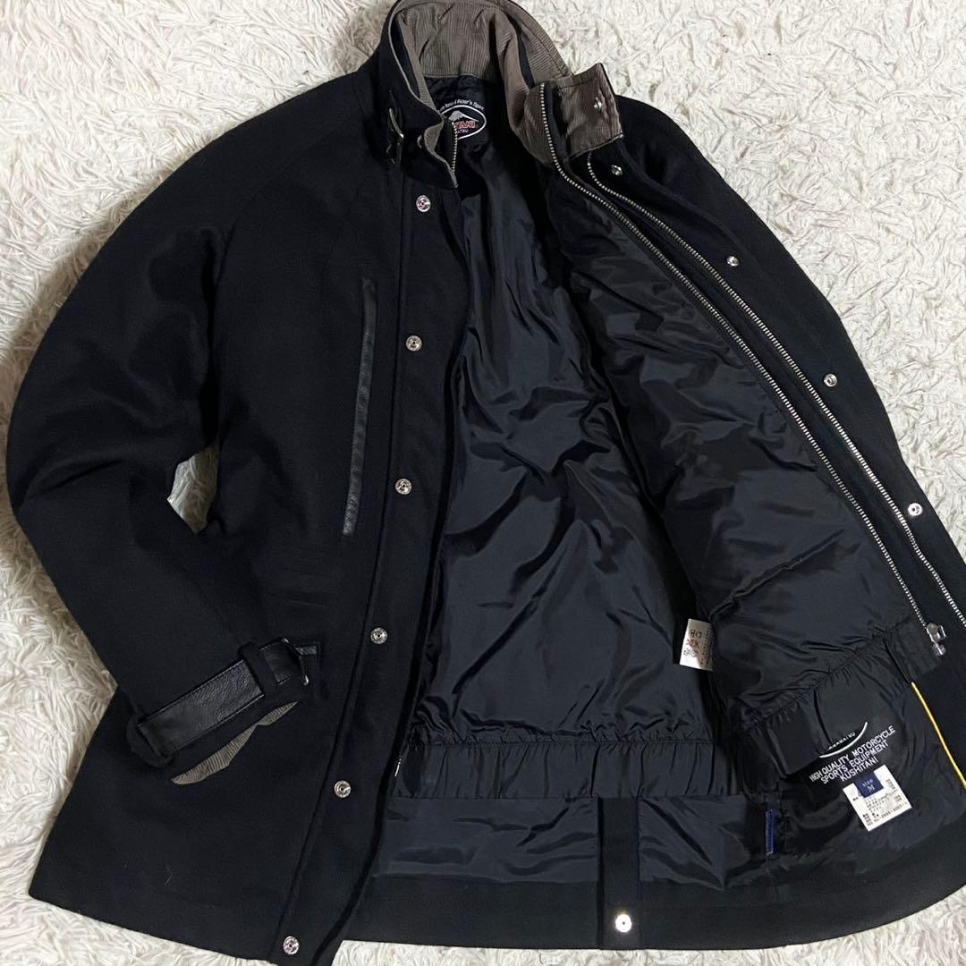 2way◎KUSHITANI ドッキングジャケット 牛革 メンズ ライダース