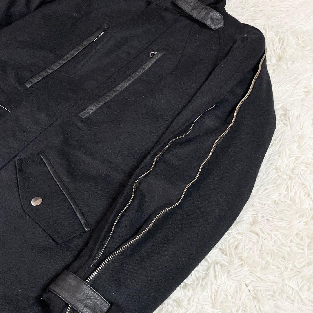 2way◎KUSHITANI ドッキングジャケット 牛革 メンズ ライダース