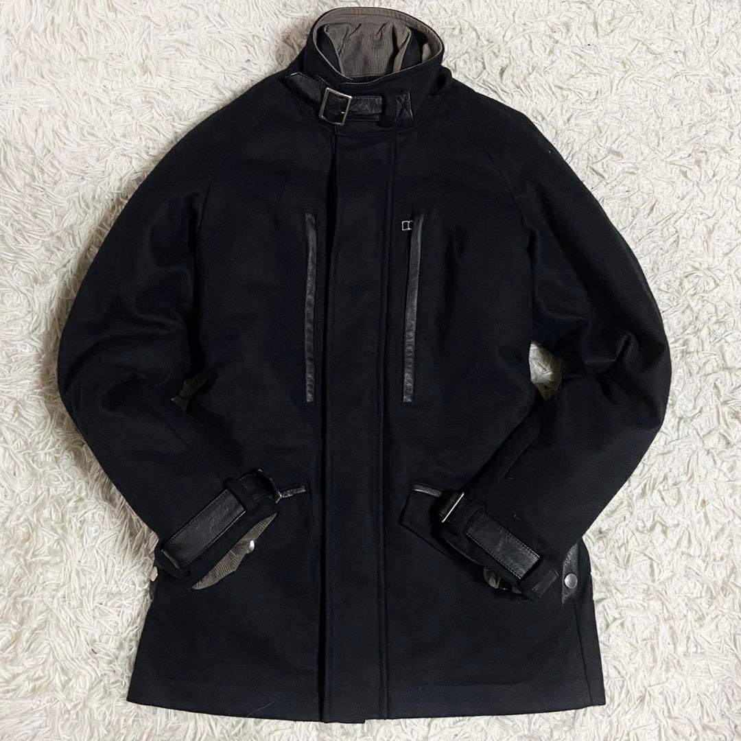 2way◎KUSHITANI ドッキングジャケット 牛革 メンズ ライダース