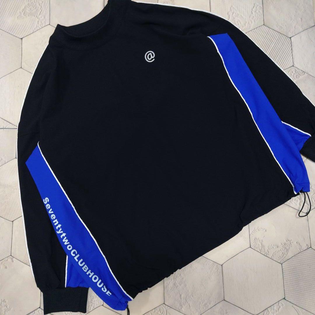 極美品 ANTIQUAGOLF×STCH モックネック プルオーバー スニード