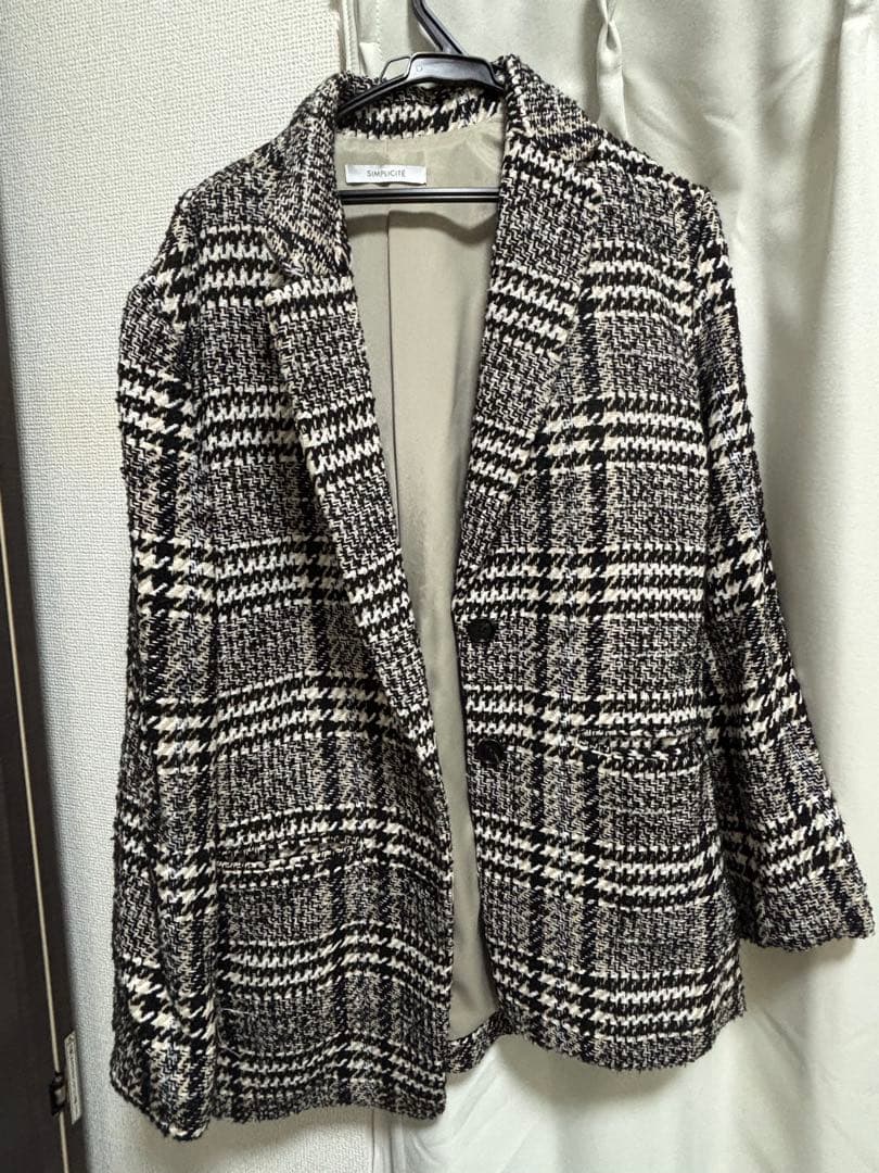 【Simplicite】ツイードジャケット
