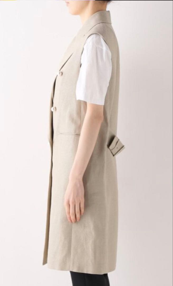 CINOH/チノ　パールボタンダブルジレ