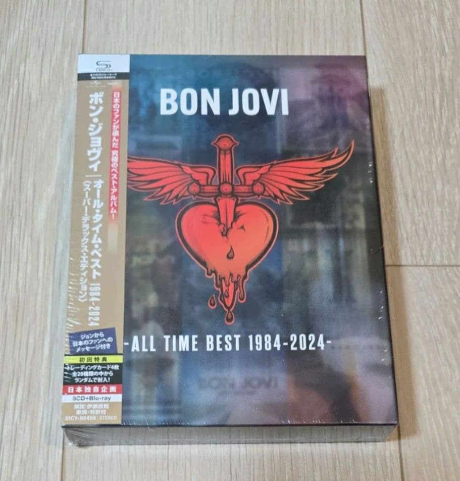 新品BON JOVI オールタイムベスト 1984-2024 スーパーデラックス