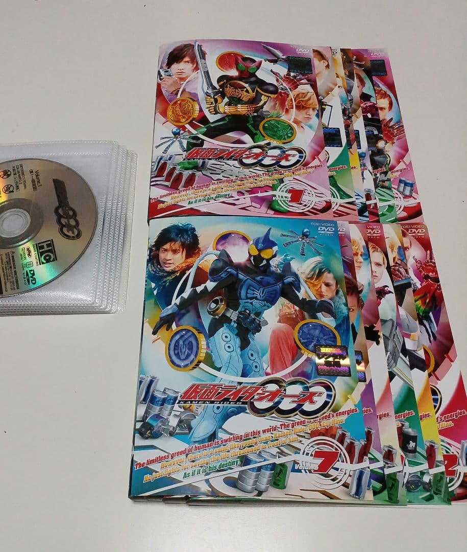 DVD　仮面ライダーオーズ　全12巻セット