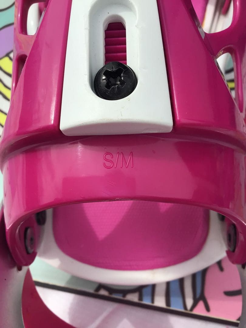 GILAFFE ジラーフ　TTR カラフル スノーボード バインディング付き