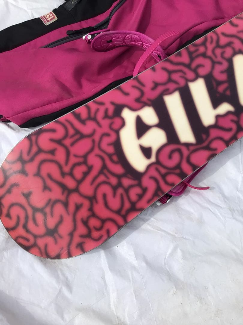 GILAFFE ジラーフ　TTR カラフル スノーボード バインディング付き