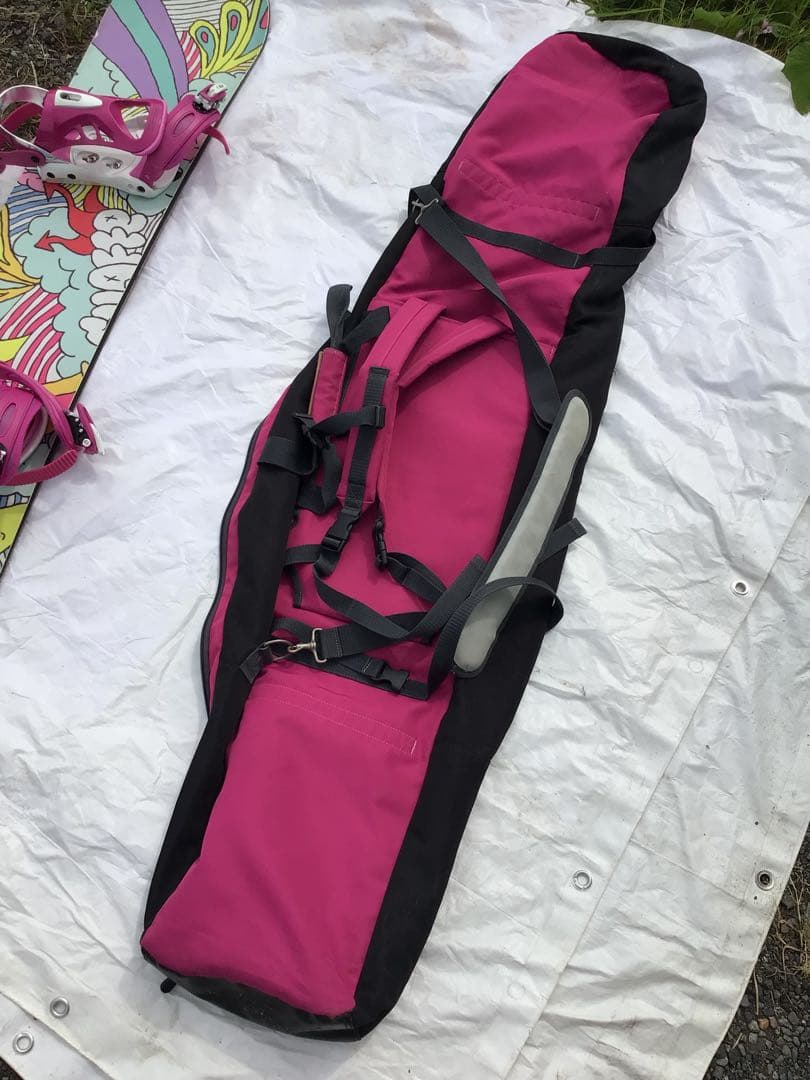 GILAFFE ジラーフ　TTR カラフル スノーボード バインディング付き