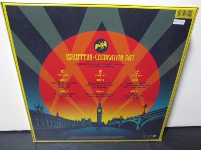 sealed EU盤 Celebration Day Led Zeppelin