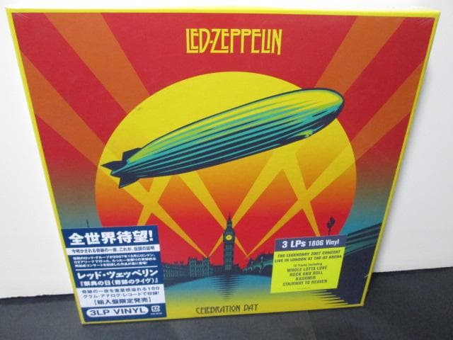 sealed EU盤 Celebration Day Led Zeppelin
