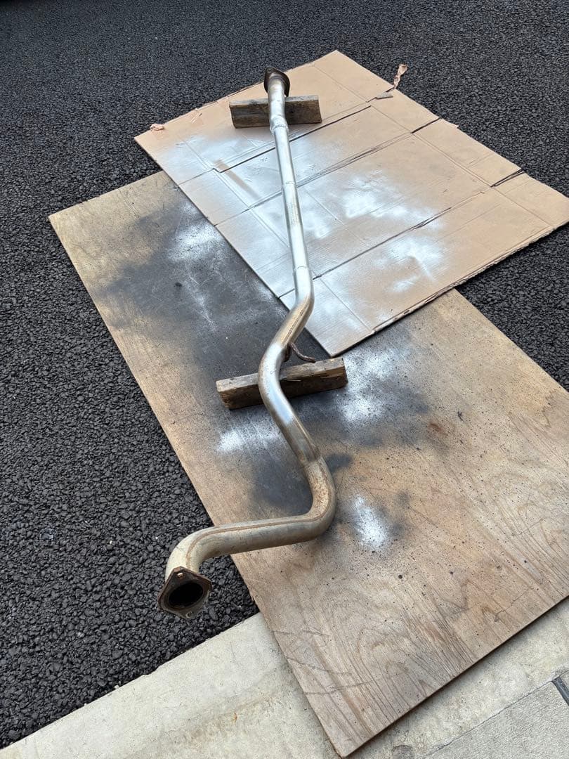 zn6前期純正加工ストレートマフラー