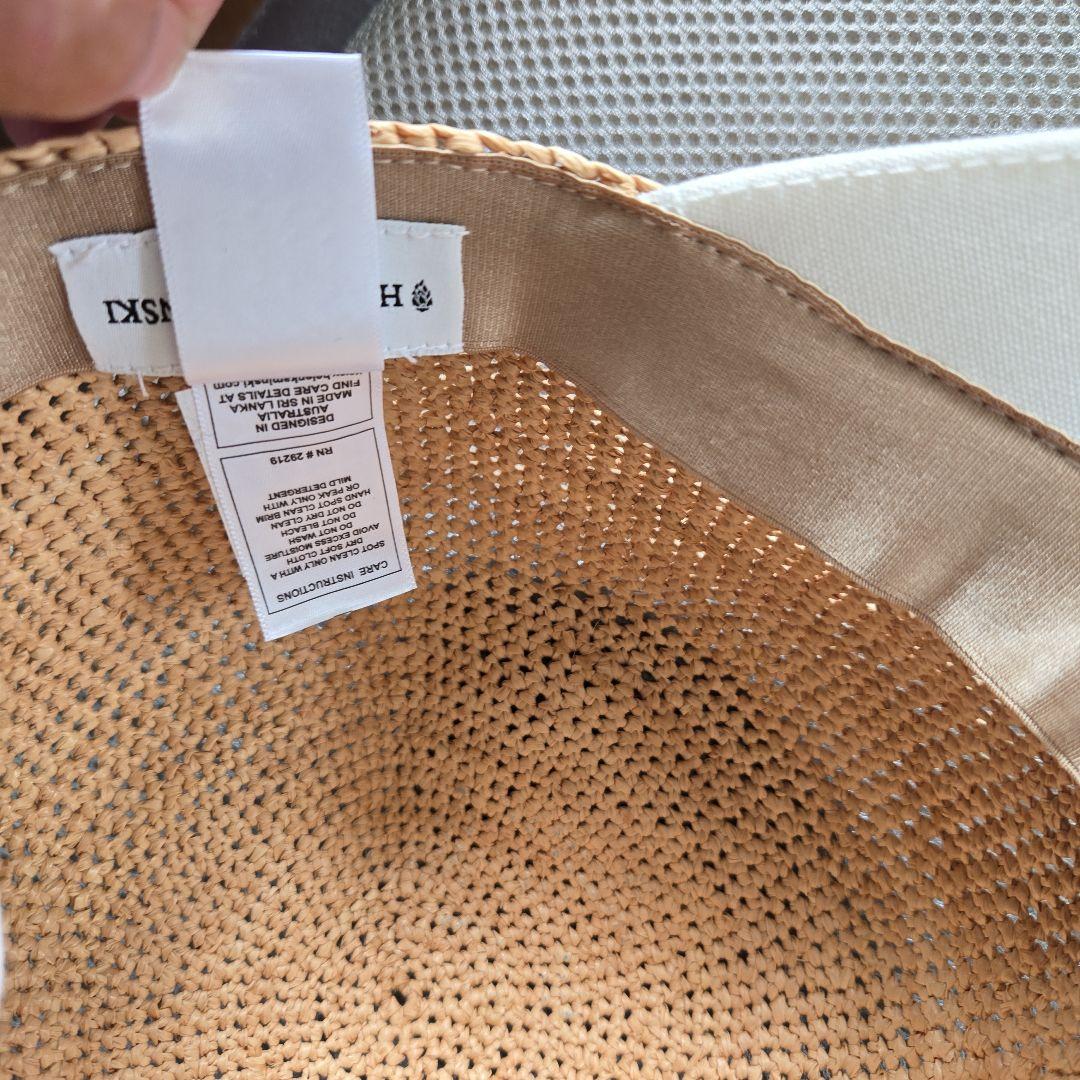 ヘレンカミンスキー　HELENKAMINSKI　ラフィアキャップ　VIVETTE