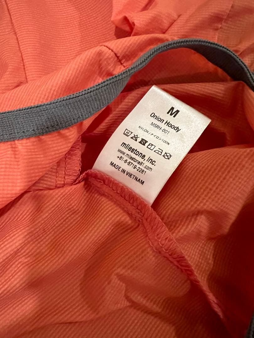 マイルストーン オニオンフーディー milstone Onion Hoody