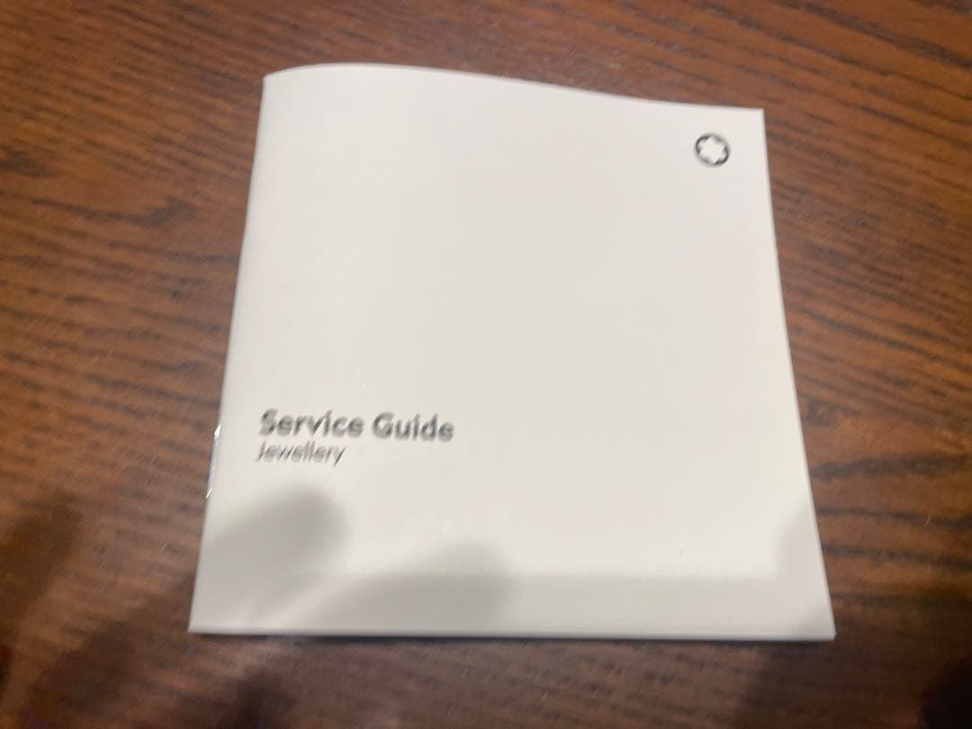 【新品未使用】MONTBLANC 幾何学模様 カフリンクス