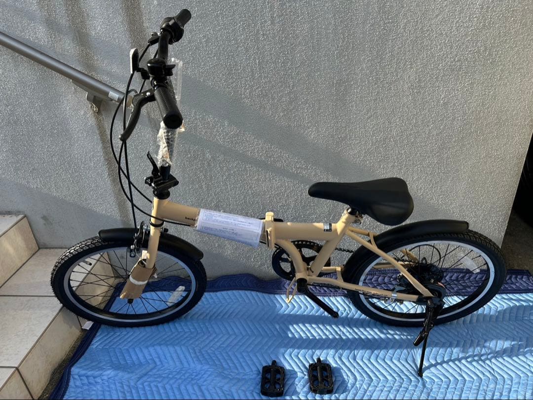折りたたみ自転車 6段変速 未使用