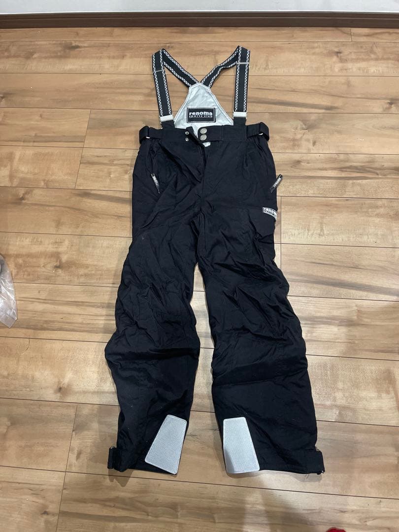 スキーウェア 、ホワイト/ブラック