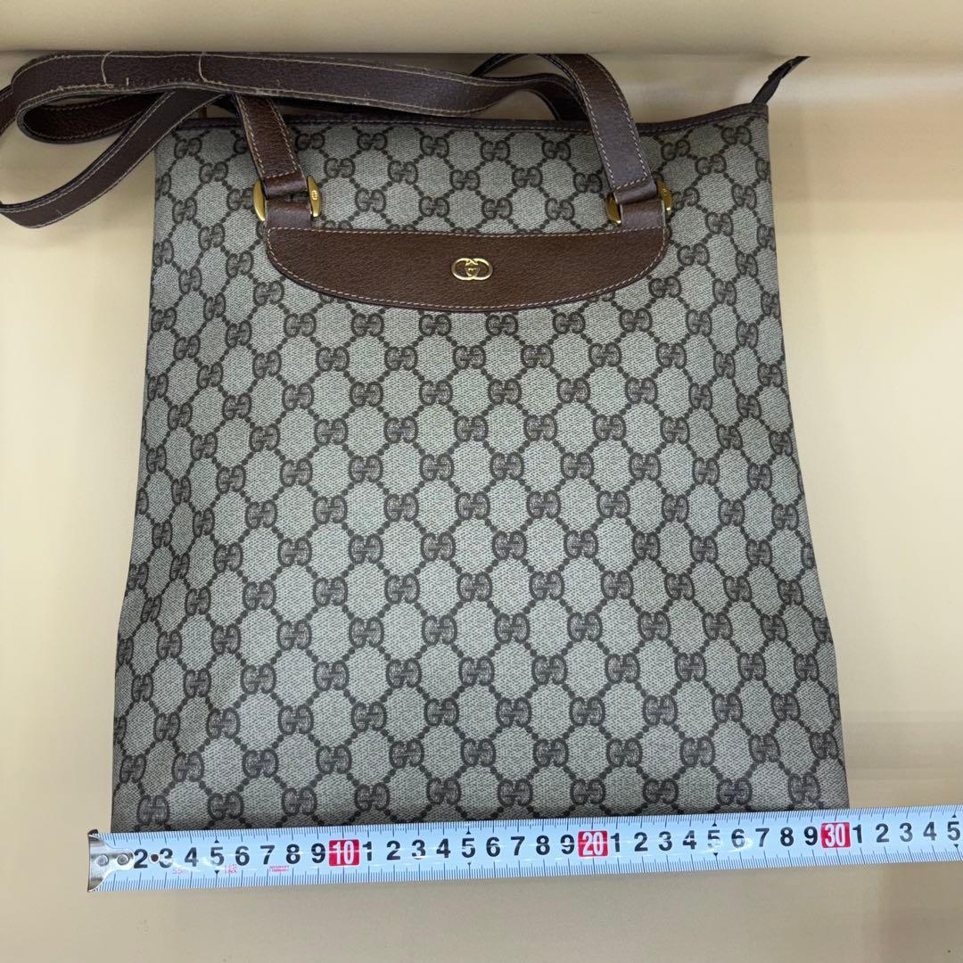 GUCCI オールドグッチ GG柄 ショルダーバッグ ヴィンテージ