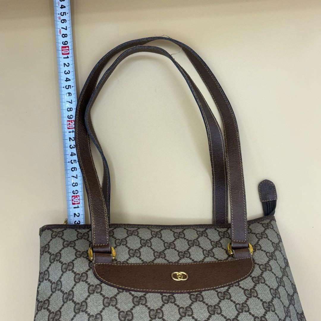 GUCCI オールドグッチ GG柄 ショルダーバッグ ヴィンテージ
