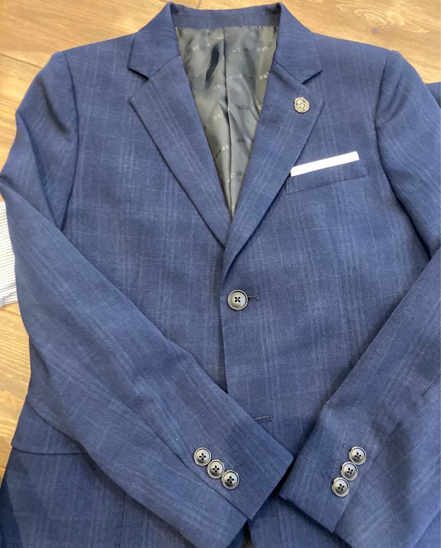 美品！waltz by BEAMS DESIGN　スーツ　ネイビー　160