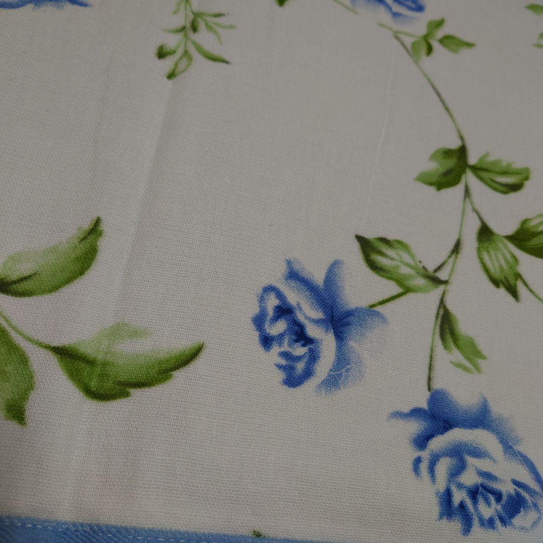 激レア　ヘーゼルウッド　ダックエッグ　　ローラアシュレイ　タオルケット　ブルー