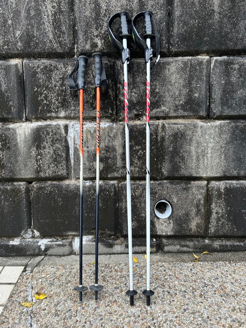ポール　シナノSL用&レジェンド　オールラウンド用　スキーストック　2セット