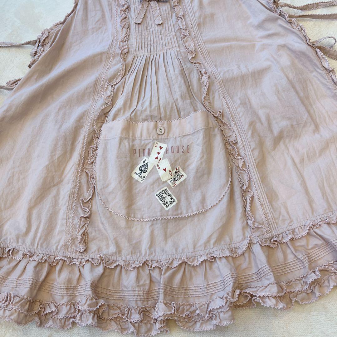 ピンクハウス　トランプ柄ダブリエ