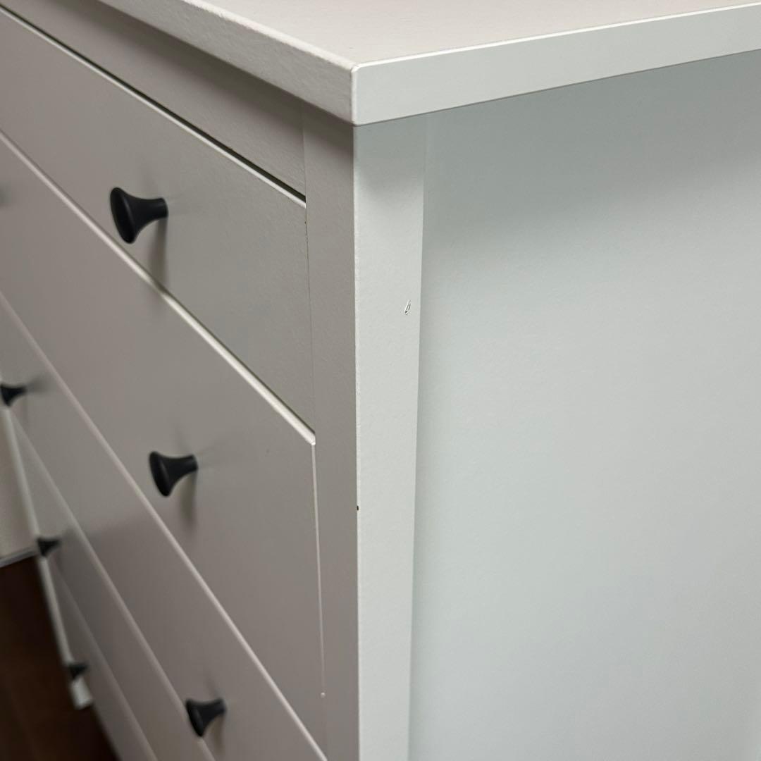 IKEA KOPPANG コッパン 5段 チェスト ホワイト