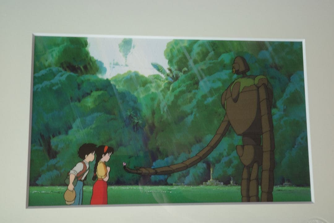 ART OF GHIBLI 天空の城ラピュタ アートフレーム 「手向けの花