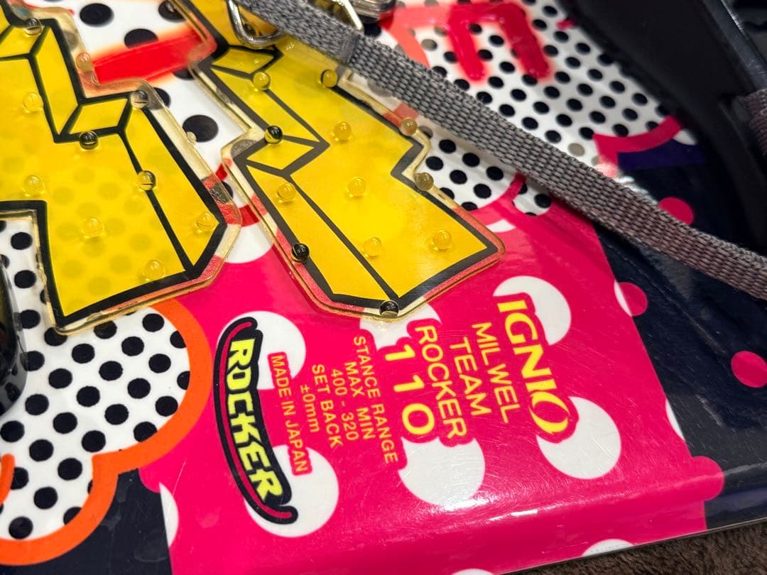 IGNIO MILWEL TEAM ROCKER 110 スノーボード