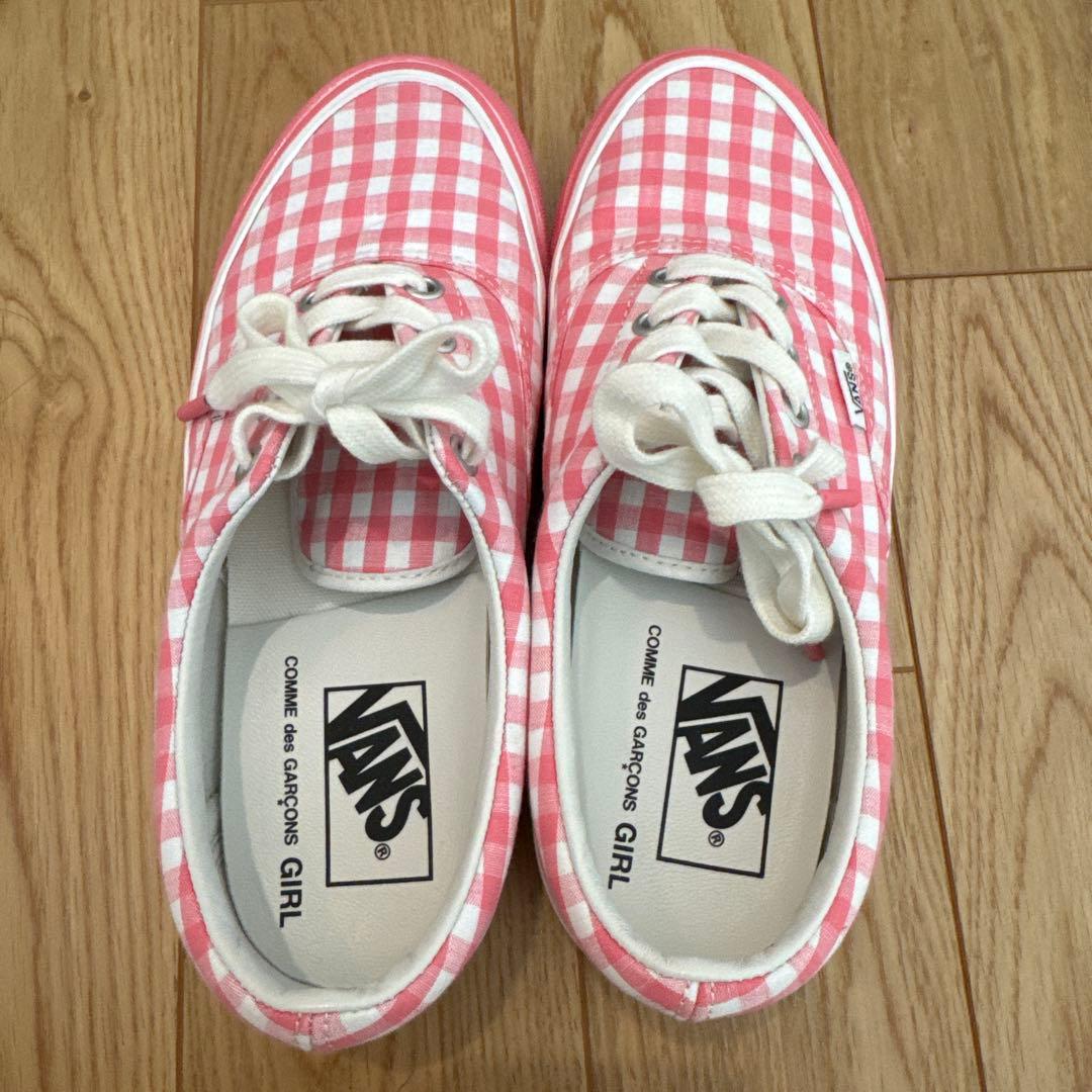 COMME des GARCONS GIRL× VANS スニーカー　23.5