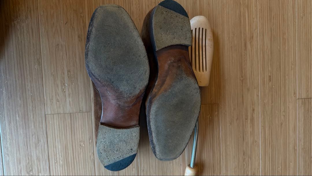 エドワードグリーン　スエード シングルモンク