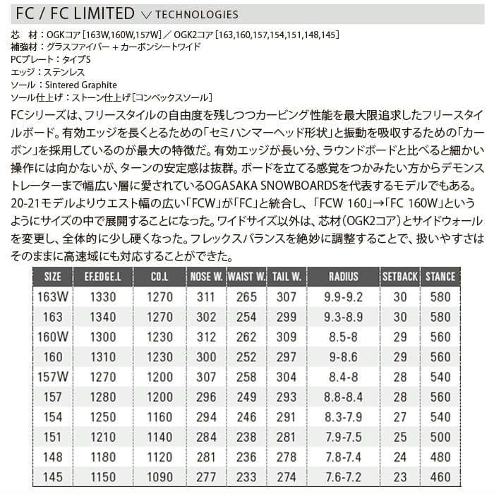 【☆ことり！人気グラフィック☆】OGASAKA FC 160 オガサカ