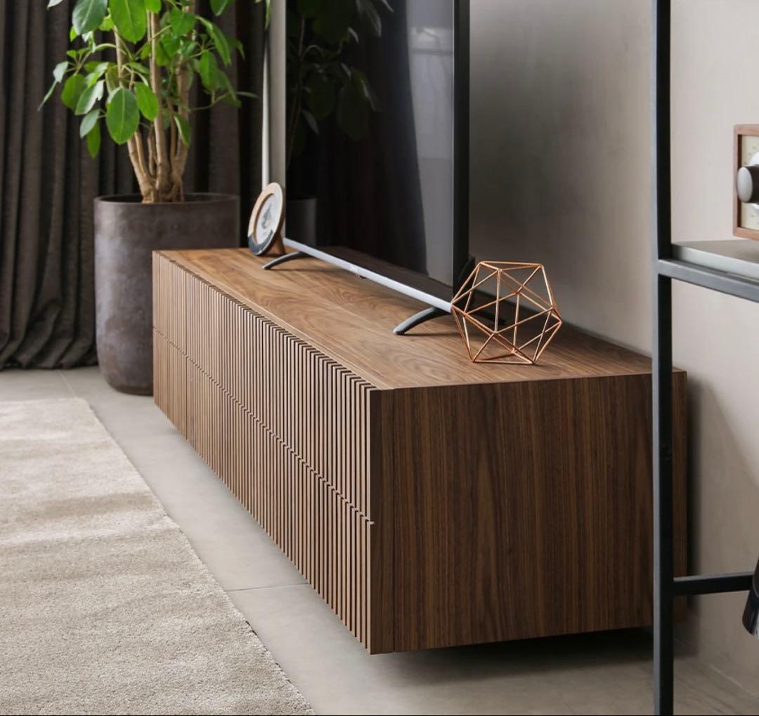 アルモニア LUSSY テレビボード　ブラウン 180cm