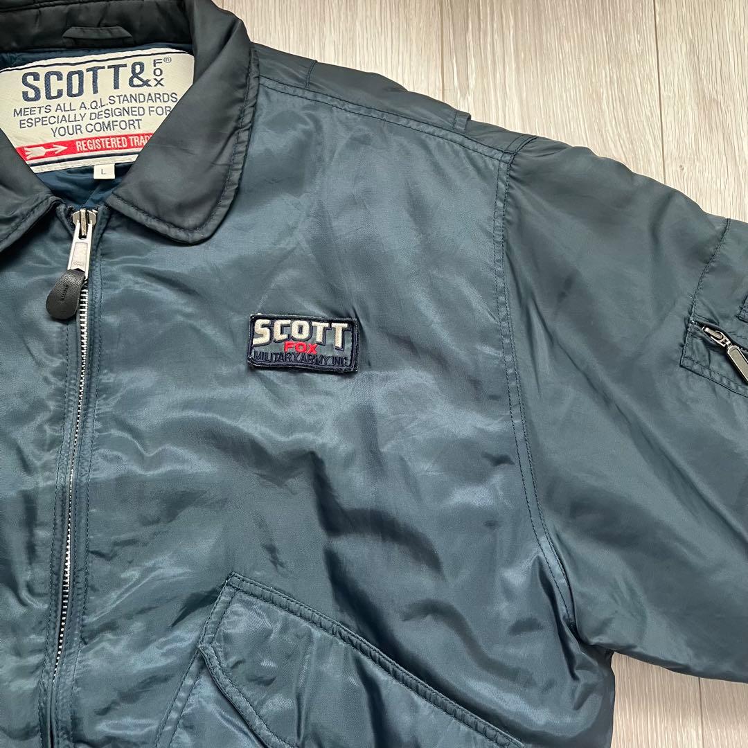 タ*ヤ様 田中シェン着用 scott CWU-RジャケットMA-1フライトジャケ