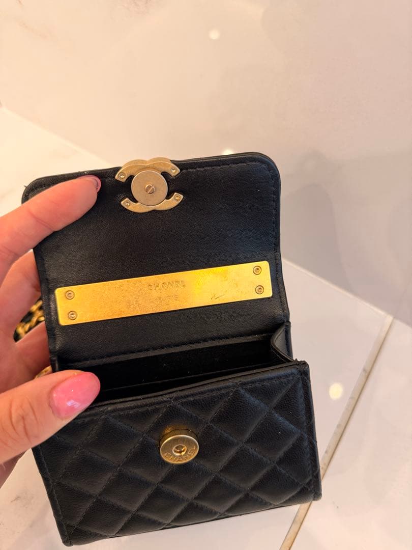 シャネルミニチェーンバッグ