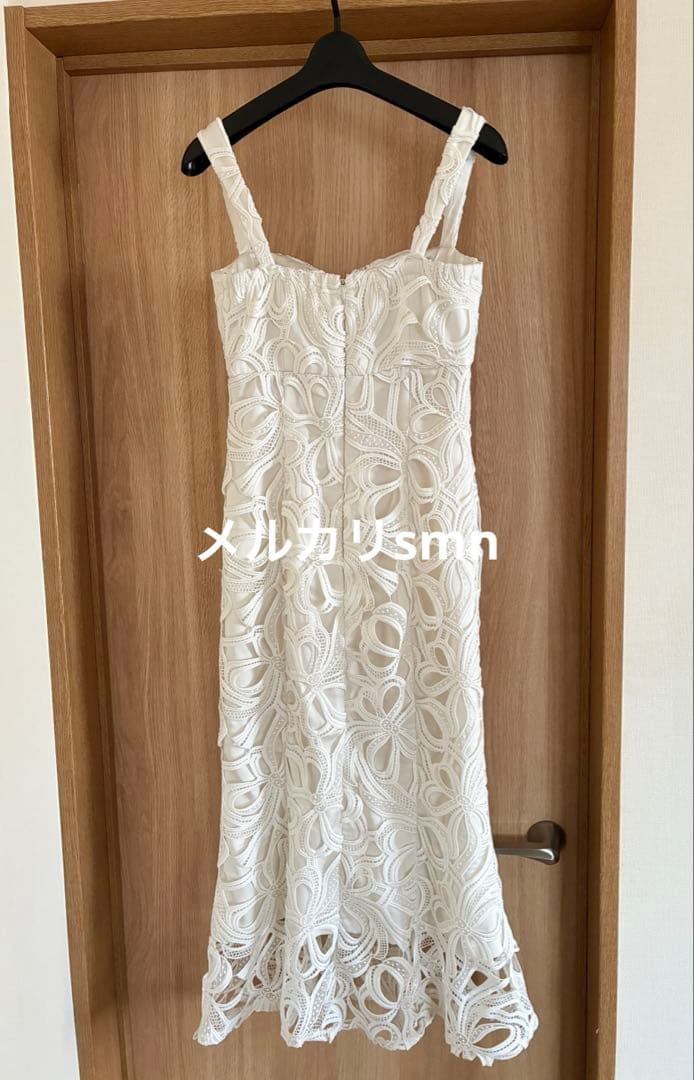 dea robe de fleurs ドレス　S アイボリー