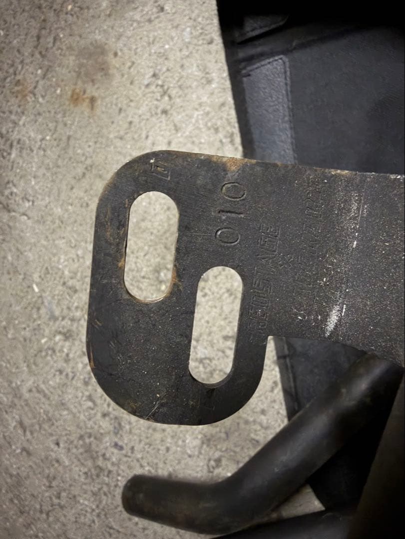 イノブレ外伝×カデカワサービススチール製 ブラック マフラー エキゾーストパイプ