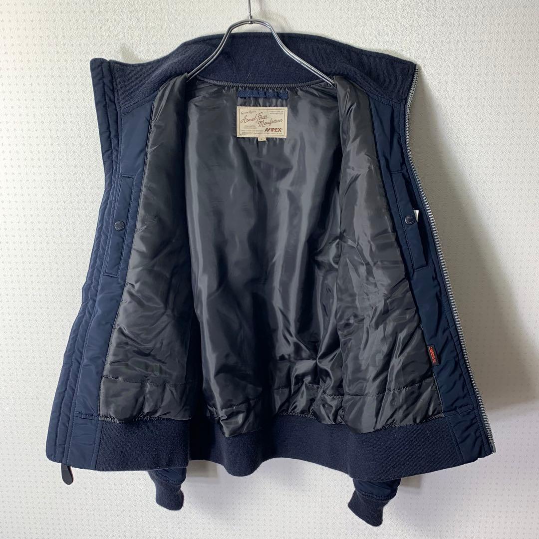 美品 AVIREX アメリカ空軍70周年記念 フライトジャケット MA-1 L