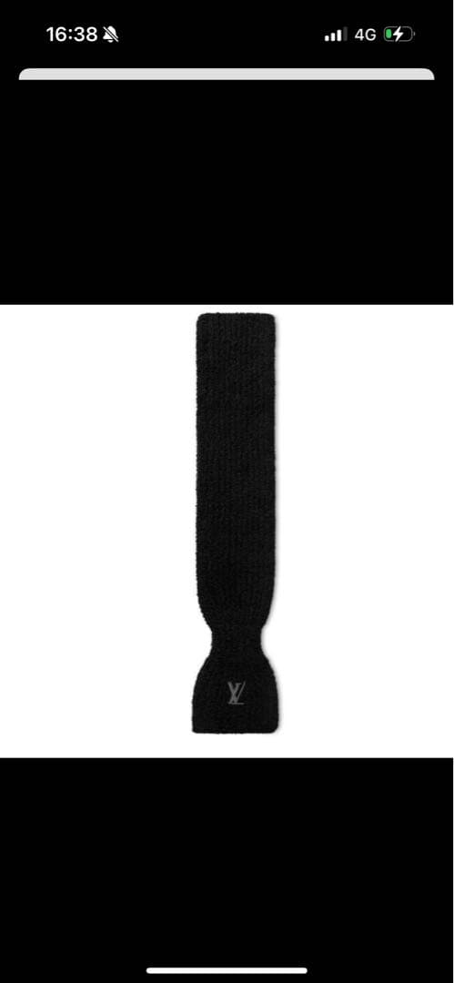 週末限定値下げ　新品　ルイヴィトン マフラー　オンリー LV　ミニ コンフィ