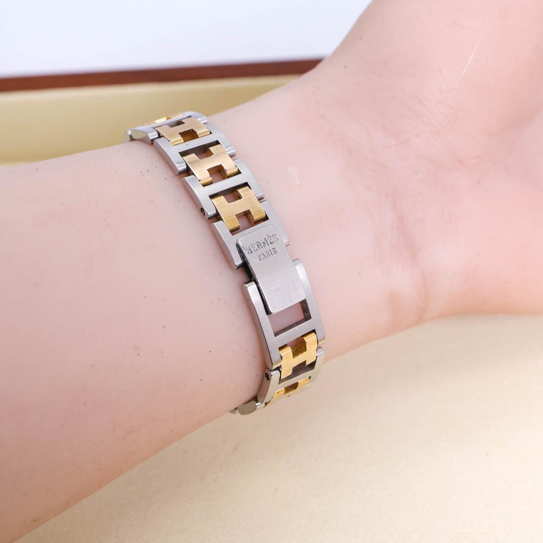 稼働 Hermes クロアジュール 腕時計 ローマインデックス 2608