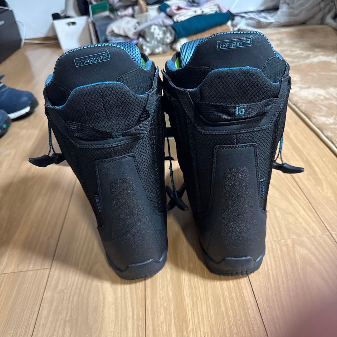 BURTON STASH HUNTER ブーツ ブラック/ブルー　27センチ