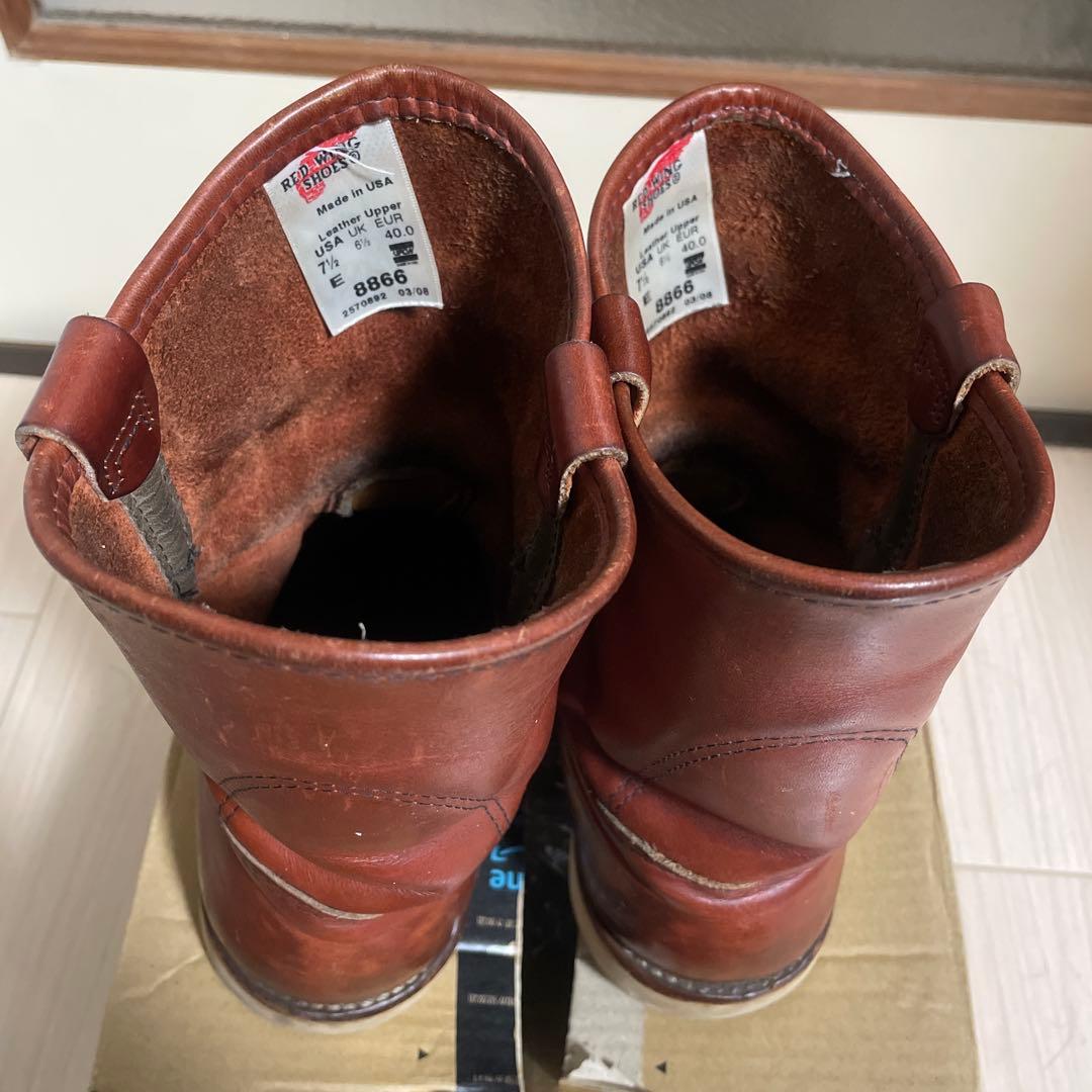 ペコスブーツ　RED WING