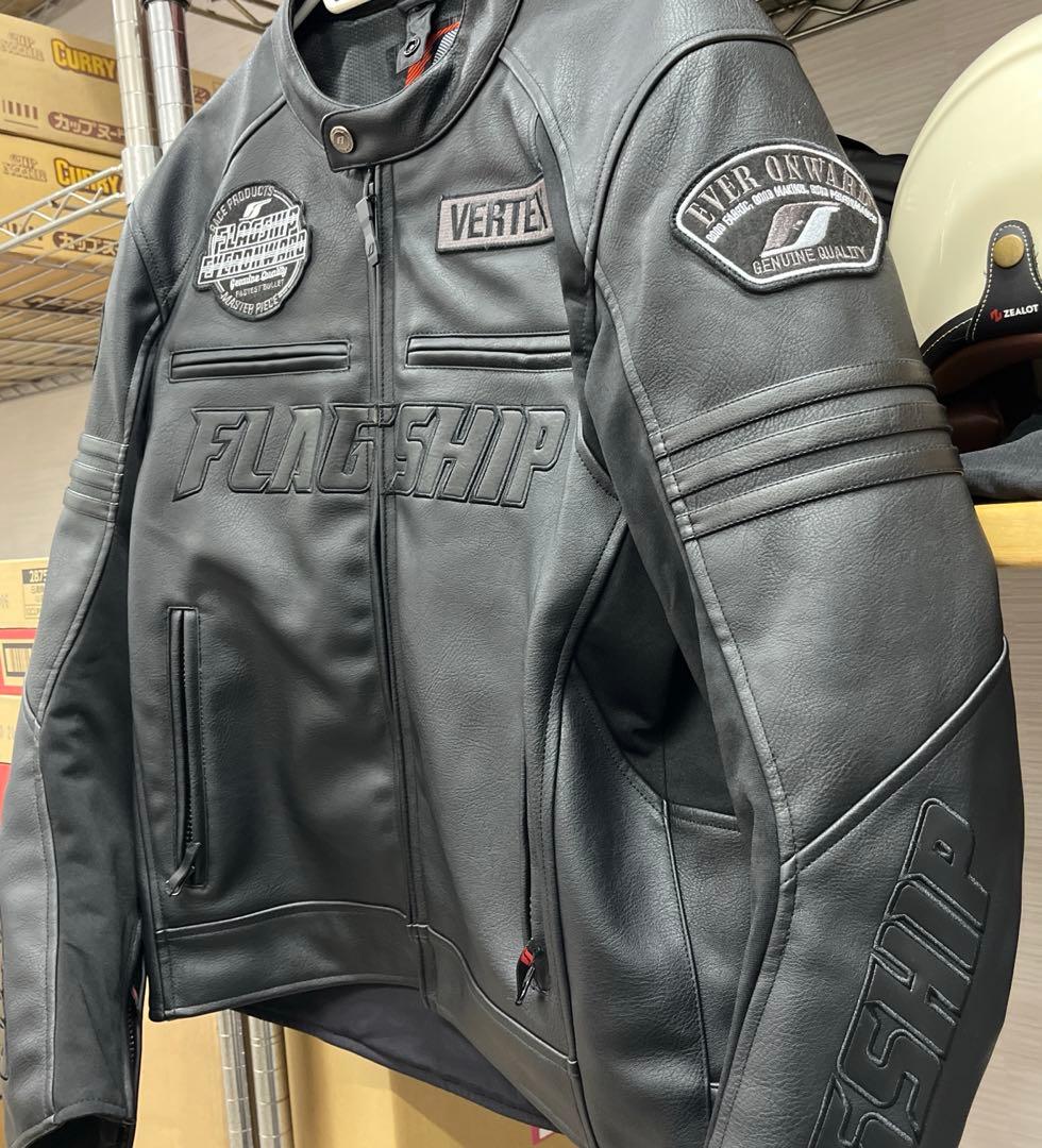 フラッグシップ イグナイトジャケット サイズL レザー　超美品