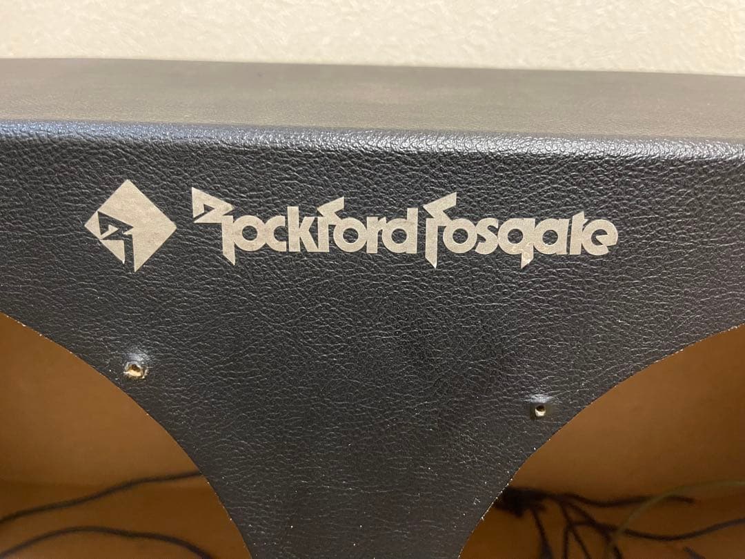 Rockford Fosgate 12インチ ウーファーボックス ロックフォード